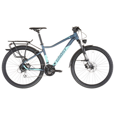 Vélo de Randonnée GHOST LANAO EQ 27,5'' AL DIAMANT Femme Bleu/Vert 2023 GHOST Probikeshop 0